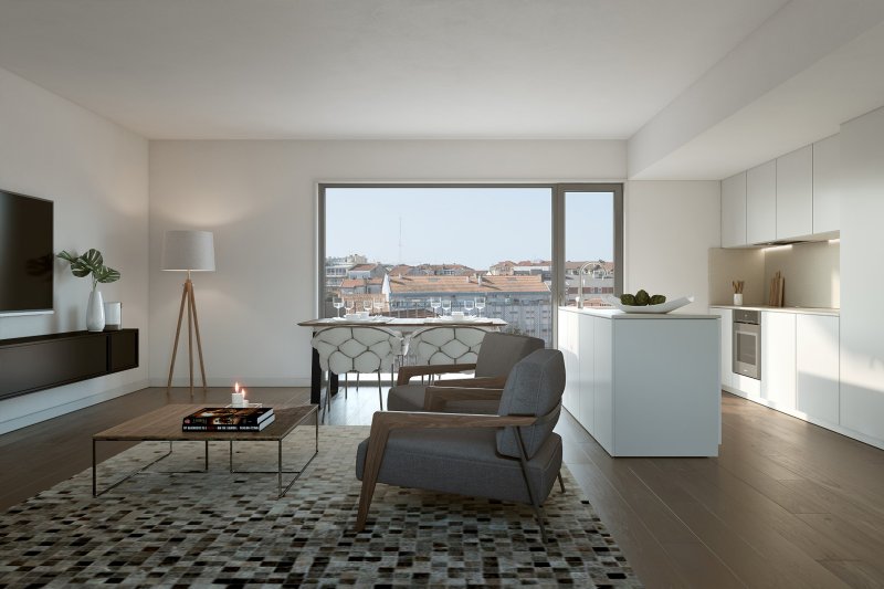 Apartamento T3 de 134 m² - Desarrollo inmobiliario: Covelo Flats - Oporto / Paranhos | BVP-FaC-1071 | 2 | Bien vivre au Portugal